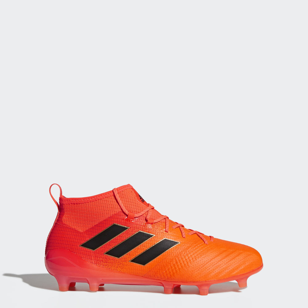 Adidas Ace 17.1 Firm Ground - ποδοσφαιρικα παπουτσια ανδρικα - Πορτοκαλι/Μαυρα/Κοκκινα,Μέγεθος: EU 3